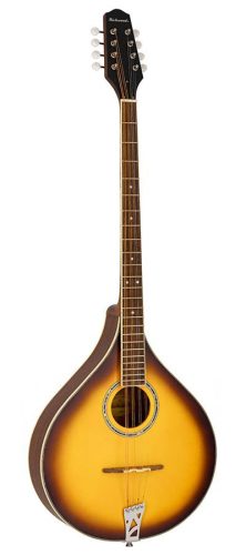 RIBZ-40/SB Richwood Heritage Series Irish bouzouki with solid spruce top, sapele sides and back, open pore sunburst