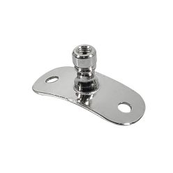   RIEDL-2 Riedl  mounting piece for flute bracelet lyre, 2 holes, nickel