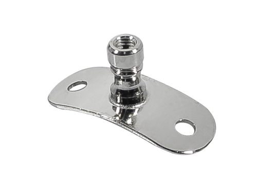 RIEDL-2 Riedl  mounting piece for flute bracelet lyre, 2 holes, nickel