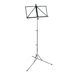   RKB-101-BK RKB  music stand, foldable, made in Germany, black powder coating