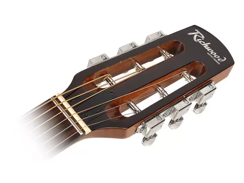 RM-70-NT Richwood  Hot Club jazz guitar, natural finish, oval sound hole