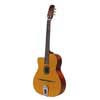 RM-70L-NT Richwood  lefthanded Hot Club jazz guitar, natural finish, oval sound hole