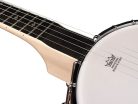 RMB-1405-LN Richwood Heritage Series long neck open back 5-string banjo, maple rim, 24 brackets, whyte laydie tone ring, incl case