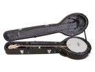 RMB-1405-LN Richwood Heritage Series long neck open back 5-string banjo, maple rim, 24 brackets, whyte laydie tone ring, incl case