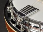 RMB-1805 Richwood Heritage Series folk banjo with two tension rods, solid maple rim, bronze tone ring, ebony fingerboard, 24 brackets