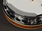 RMB-1805 Richwood Heritage Series folk banjo with two tension rods, solid maple rim, bronze tone ring, ebony fingerboard, 24 brackets