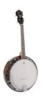 RMB-604-SS Richwood Heritage Series tenor banjo 4-string, mahogany rim, 24 brackets, short scale 17 fret