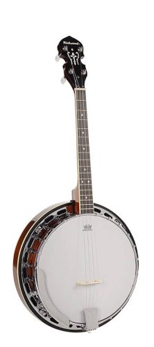 RMB-604-SS Richwood Heritage Series tenor banjo 4-string, mahogany rim, 24 brackets, short scale 17 fret