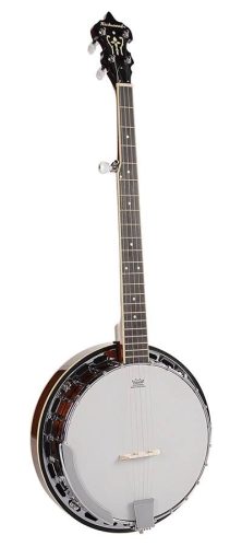 RMB-605 Richwood Heritage Series folk banjo 5-string, mahogany rim, 24 brackets