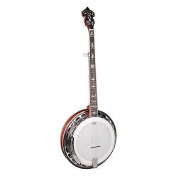   RMB-905-A Richwood Heritage Series raised head bluegrass banjo 5-string, aluminium rim + tone ring, ebony fingerboard, 24 brackets