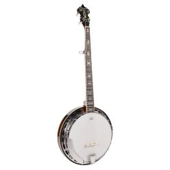   RMB-905 Richwood Heritage Series bluegrass banjo 5-string, aluminium rim + tone ring, ebony fingerboard, 24 brackets
