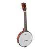 RMBU-404 Richwood Heritage Series open back ukulele banjo with mahogany rim, 12 brackets