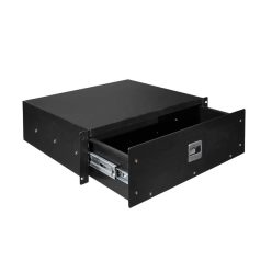   RMD-03 Boston  19 inch rack drawer 3HE with lift lock, internal height 117mm