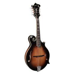   RMF-100-VS Richwood Heritage Series F-style mandolin with solid maple body & solid spruce top, vintage sunburst