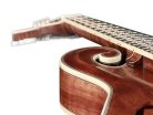 RMF-220-WN Richwood Heritage Series F-style mandolin with solid flamed maple body & solid spruce top, oil varnish walnut