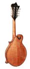 RMF-225-HB Richwood Heritage Series F-style mandolin with solid flamed maple body & solid spruce top, honey blond