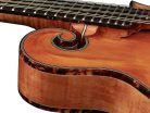 RMF-225-HB Richwood Heritage Series F-style mandolin with solid flamed maple body & solid spruce top, honey blond