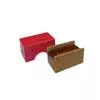 ROV-077 Geipel Paganini rosin for violin, clear, oblong, small, in cork