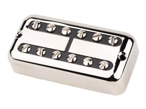 RP-FLTBNI Roswell  vintage Filtertron style humbucker pickup, universal mount w/ screws, Alnico 2 bars, bridge, nickel