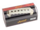 RP-JGBADWH Roswell  vintage single coil JG pickup, Alnico 5 rods, bridge, aged white