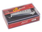 RP-P90DCRB Roswell  P90 single coil pickup for arched top guitars, Alnico 5 rods, bridge, chrome