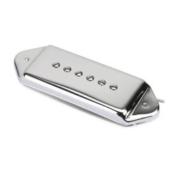   RP-P90DCRN Roswell  P90 single coil pickup for arched top guitars, Alnico 5 rods, neck, chrome