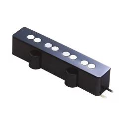   RP-QJAN Roswell  quarter pound J-bass pickup, large Alnico 5 rods, neck, black
