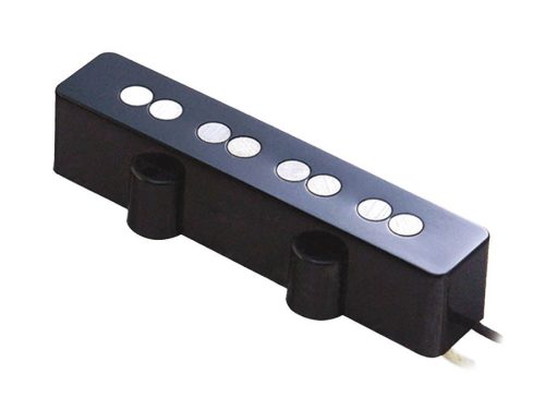 RP-QJAN Roswell  quarter pound J-bass pickup, large Alnico 5 rods, neck, black