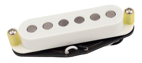 RP-QSTACWHT Roswell  quarter pound single coil ST pickup, large Alnico 5 rods, middle RWRP, white