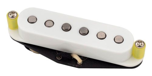 RP-S74CWHT Roswell  vintage '74 style single coil ST pickup, Alnico 5 rods, middle RWRP, white