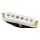 RP-STACWHT Roswell  SC modern single coil ST pickup, Alnico 5 rods, middle RWRP, white