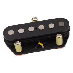   RP-TE6B Roswell  quarter pound single coil TE pickup, large Alnico 5 rods, bridge, black