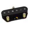 RP-TEKB Roswell  stacked dual coil TE pickup, Alnico 5 rods, bridge, black