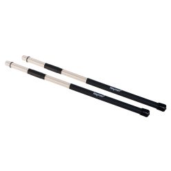   RS-07-W Hayman  drum rods, wood, black handle, 7 rods, pair, length 400 mm., head diameter 15 mm.