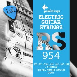   RS-0954 Galli  7-string set electric, nickel roundwound, light, 009-011-016-024-032-042-054