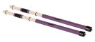 RS-11-BSC Hayman  drum rods, bamboo, blue handle, 11 rods, solid core, length 400 mm., head diameter 14 mm.