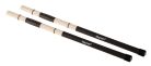 RS-12-BSC Hayman  drum rods, black handle, 12 rods, solid core, length 400 mm., head diameter 15 mm., bamboo