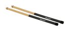 RS-12-BSCR Hayman  drum rods, black handle, 12 rods, solid core, length 400 mm., head diameter 15 mm., bamboo