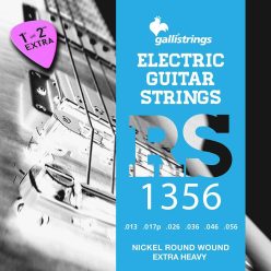   RS-1356 Galli  string set electric, nickel roundwound, extra heavy, 013-017-026-036-046-056