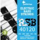 RSB-40120 Galli Rock Star string set electric 5-string bass, nickel roundwound, regular, 040-060-080-100-120