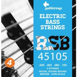   RSB-45105 Galli Rock Star string set electric bass, nickel roundwound, medium, 045-065-085-105