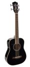 RTB-80-BK Richwood  acoustic travel bass 620mm scale, solid top, Fishman Presys EQ, black, with bag