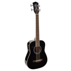   RTB-80-BK Richwood  acoustic travel bass 620mm scale, solid top, Fishman Presys EQ, black, with bag