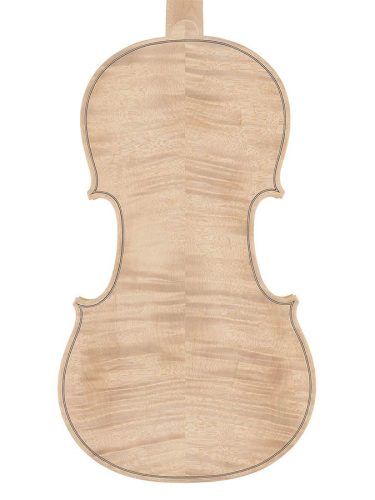 RV-1044-W Rudolph  violin 4/4, flamed maple, not varnished