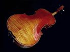 RV-1512 Rudolph Conservatoire violin 1/2, antique style oil varnish, flamed maple, ebony fittings