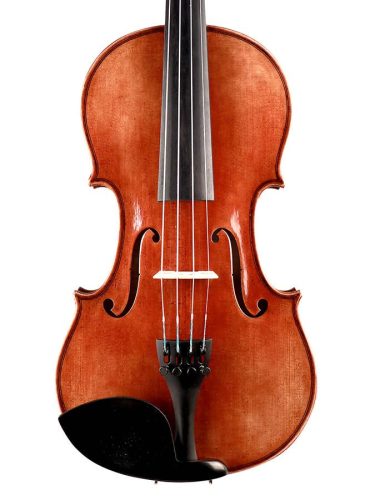 RV-1534 Rudolph Conservatoire violin 3/4, antique style oil varnish, flamed maple, ebony fittings