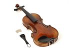 RV-2044 Rudolph Conservatoire violin 4/4, oil varnish with dark brown antique finish, sightly flamed, Guarneri del Gesù model