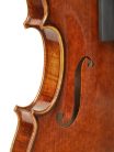 RV-2044 Rudolph Conservatoire violin 4/4, oil varnish with dark brown antique finish, sightly flamed, Guarneri del Gesù model