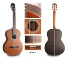 Rosa C Salvador Cortez Iberia Series classic guitar solid Canadian cedar top + Indian rosewood, open pore finish