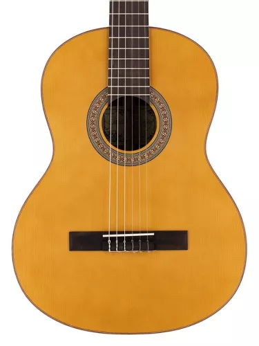 Rosa S Salvador Cortez Iberia Series classic guitar solid European spruce top + Indian rosewood, open pore finish